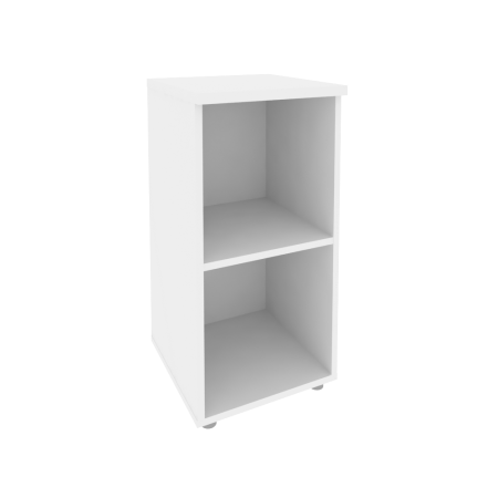 Onix Стеллаж низкий узкий O.SU-3 Белый Бриллиант 400*420*823 Onix Стеллаж низкий узкий O.SU-3 Белый Бриллиант 400*420*823