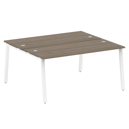 Metal System Рабочая станция на А-образном м/к БА.РАС-СП-2.4 Вяз Благородный/Металл Белый 1600*1475*750 Metal System Рабочая станция на А-образном м/к БА.РАС-СП-2.4 Вяз Благородный/Металл Белый 1600*1475*750