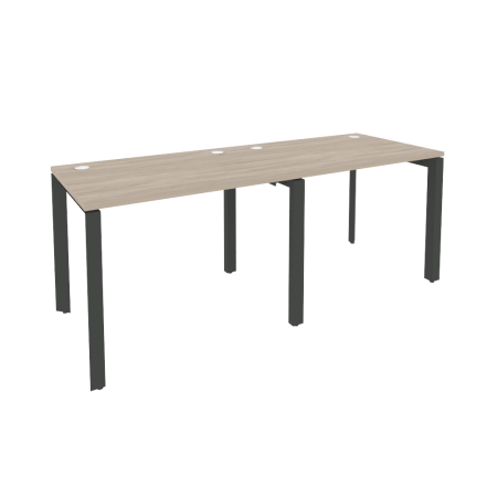 Onix Рабочая станция на П-образном м/к O.MP-RS-2.1.7 Дуб Аттик/Металл Антрацит 1960*720*750 Onix Рабочая станция на П-образном м/к O.MP-RS-2.1.7 Дуб Аттик/Металл Антрацит 1960*720*750