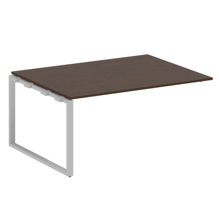 Metal System Проходной элемент перег. стола на О-образном м/к БО.ППРГ-4 Венге Цаво/Металл Серый 1600*1235*750 Metal System Проходной элемент перег. стола на О-образном м/к БО.ППРГ-4 Венге Цаво/Металл Серый 1600*1235*750