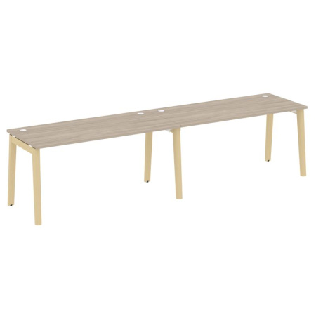 Onix Wood Рабочая станция OW.RS-2.4.7 Дуб Аттик/Дуб Светлый/Металл Белый 3160*720*750 Onix Wood Рабочая станция OW.RS-2.4.7 Дуб Аттик/Дуб Светлый/Металл Белый 3160*720*750