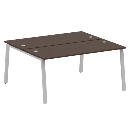 Metal System Рабочая станция на А-образном м/к БА.РАС-СП-2.4 Венге Цаво/Металл Серый 1600*1475*750 Metal System Рабочая станция на А-образном м/к БА.РАС-СП-2.4 Венге Цаво/Металл Серый 1600*1475*750
