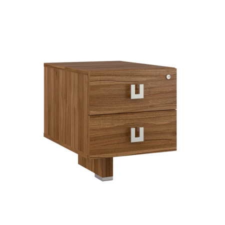 Solid SOL29730103  Тумба подвесная с 2 ящиками 420x570x530 орех селект Solid SOL29730103  Тумба подвесная с 2 ящиками 420x570x530 орех селект