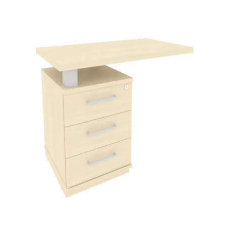 First Тумба приставная с топом левая KTP-1 (L) Клен 900*500*765 First Тумба приставная с топом левая KTP-1 (L) Клен 900*500*765