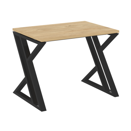 Loft Стол рабочий VR.L-SRZ-1.7 Тиквуд Светлый/Металл Черный 980*720*750