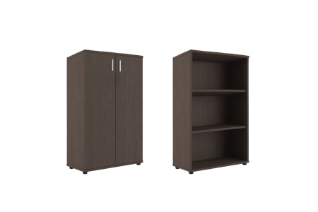 Trend TRD28543501 Шкаф средний закрытый 776x360x1228 тёмный дуб Trend TRD28543501 Шкаф средний закрытый 776x360x1228 тёмный дуб