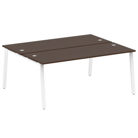 Metal System Рабочая станция на А-образном м/к БА.РАС-СП-2.5 Венге Цаво/Металл Белый 1800*1475*750 Metal System Рабочая станция на А-образном м/к БА.РАС-СП-2.5 Венге Цаво/Металл Белый 1800*1475*750