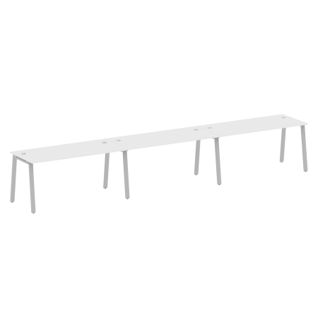 Metal System Рабочая станция на 3 места на А-образном м/к БА.СМ-3.4 Белый/Металл Серый 4800*720*750 Metal System Рабочая станция на 3 места на А-образном м/к БА.СМ-3.4 Белый/Металл Серый 4800*720*750