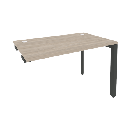 Onix Стол-приставка на П-образном м/к к опорным элементам O.MP-SPR-2.7 Дуб Аттик/Металл Антрацит 1180*720*750 Onix Стол-приставка на П-образном м/к к опорным элементам O.MP-SPR-2.7 Дуб Аттик/Металл Антрацит 1180*720*750