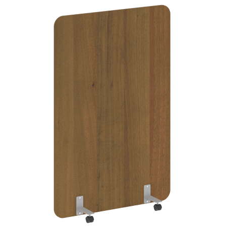 R-line Перегородка на металлических опорах, на роликах DP.R-120-180 Орех Гварнери/Металл Серый 1200*18*1800 R-line Перегородка на металлических опорах, на роликах DP.R-120-180 Орех Гварнери/Металл Серый 1200*18*1800