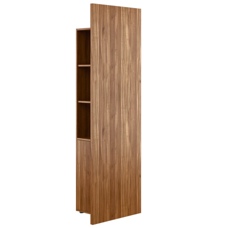 Solid SOL29750103 Шкаф-стеллаж с подсветкой 490x700x2160 орех селект Solid SOL29750103 Шкаф-стеллаж с подсветкой 490x700x2160 орех селект