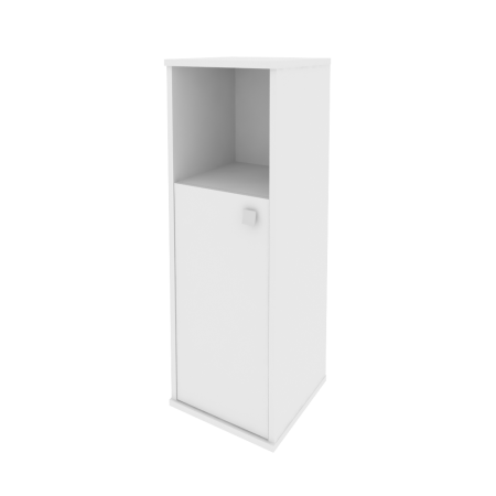Style Шкаф средний узкий левый Л.СУ-2.1 (L) Белый 412*410*1215