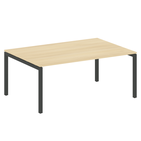 Metal System Quattro Переговорный стол (1 столешница) на П-образном м/к 50БП.ПРГ-1.5 Акация Лорка/Металл Антрацит 1800*1235*750 Metal System Quattro Переговорный стол (1 столешница) на П-образном м/к 50БП.ПРГ-1.5 Акация Лорка/Металл Антрацит 1800*1235*750