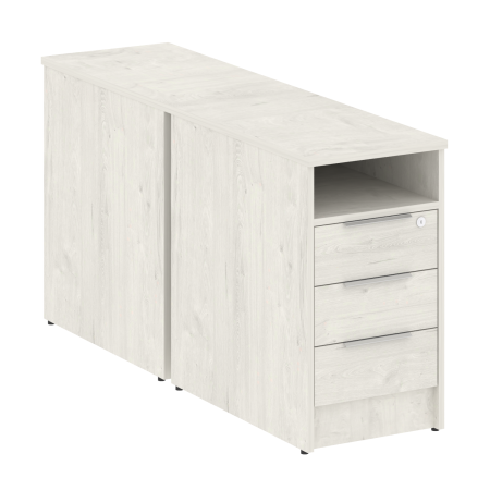 Metal System Тумба приставная Б.ТП-2 Дуб Наварра 412*1475*750 Metal System Тумба приставная Б.ТП-2 Дуб Наварра 412*1475*750