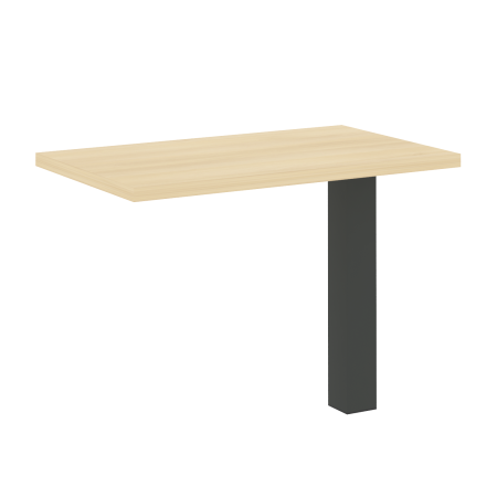 Yalta Брифинг-приставка LT.BR-3 Акация Лорка/Металл Антрацит 1000*600*750 Yalta Брифинг-приставка LT.BR-3 Акация Лорка/Металл Антрацит 1000*600*750