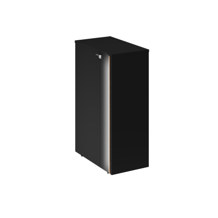 Onix Тумба с подсветкой 4 ящика завершающая, левая O.R-TV-4.S (L) Дуб Аризона/Антрацит 436*767*1185