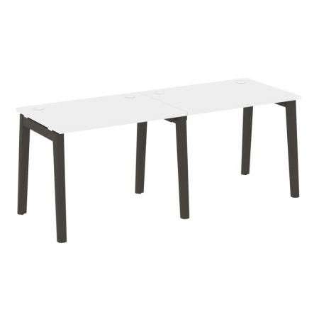 Onix Wood Рабочая станция OW.RS-2.1.7 Белый Бриллиант/Дуб Темный/Металл Антрацит 1960*720*750 Onix Wood Рабочая станция OW.RS-2.1.7 Белый Бриллиант/Дуб Темный/Металл Антрацит 1960*720*750