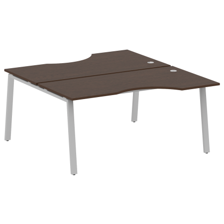 Metal System Рабочая станция криволинейная на А-образном м/к БА.РАС-СА-2.1 Венге Цаво/Металл Серый 1600*1835*750 Metal System Рабочая станция криволинейная на А-образном м/к БА.РАС-СА-2.1 Венге Цаво/Металл Серый 1600*1835*750