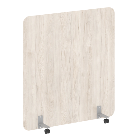 R-line Перегородка на металлических опорах, на роликах DP.R-140-150 Денвер Светлый/Металл Серый 1400*18*1500 R-line Перегородка на металлических опорах, на роликах DP.R-140-150 Денвер Светлый/Металл Серый 1400*18*1500