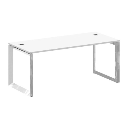 Onix Direct Lux Стол руководителя О-обр. м/к M-O.MO-SRR-5.8 Белый Бриллиант/Нержавеющая Сталь/Хром 1780*800*750 Onix Direct Lux Стол руководителя О-обр. м/к M-O.MO-SRR-5.8 Белый Бриллиант/Нержавеющая Сталь/Хром 1780*800*750