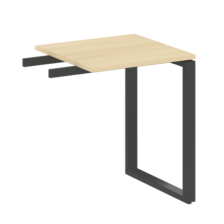 Metal System Приставной элемент на О-образном м/к БО.ПР-1 Акация Лорка/Металл Антрацит 600*600*750 Metal System Приставной элемент на О-образном м/к БО.ПР-1 Акация Лорка/Металл Антрацит 600*600*750