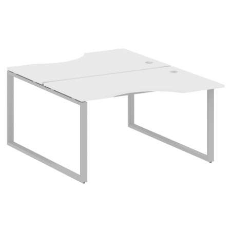 Metal System Рабочая станция криволинейная на О-образном м/к БО.РАС-СА-2.2 Белый/Металл Серый 1400*1835*750 Metal System Рабочая станция криволинейная на О-образном м/к БО.РАС-СА-2.2 Белый/Металл Серый 1400*1835*750