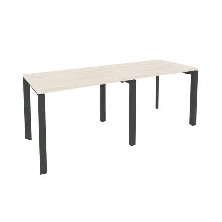 Onix Рабочая станция на П-образном м/к O.MP-RS-2.1.7 Денвер Светлый/Металл Антрацит 1960*720*750 Onix Рабочая станция на П-образном м/к O.MP-RS-2.1.7 Денвер Светлый/Металл Антрацит 1960*720*750