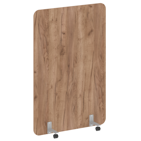 R-line Перегородка на металлических опорах, на роликах DP.R-120-180 Дуб Табак/Металл Серый 1200*18*1800 R-line Перегородка на металлических опорах, на роликах DP.R-120-180 Дуб Табак/Металл Серый 1200*18*1800