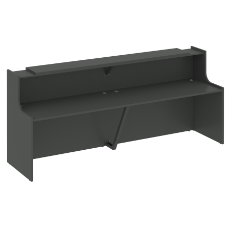 Onix Ресепшн O.R-K-7 Антрацит 2810*766*1187 Onix Ресепшн O.R-K-7 Антрацит 2810*766*1187
