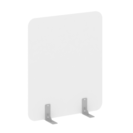 R-line Перегородки на металлических опорах на фетровых подпятниках DP.F-100-120 Белый Бриллиант/Металл Серый 1000*18*1200 R-line Перегородки на металлических опорах на фетровых подпятниках DP.F-100-120 Белый Бриллиант/Металл Серый 1000*18*1200