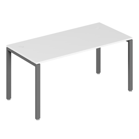 Trend Metal TDM32230245 Стол письменный на металлоопорах 1600x600x750 белый
