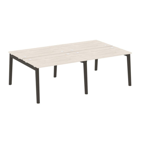 Onix Wood Рабочая станция OW.D.RS-4.2.7 Денвер Светлый/Дуб Темный/Металл Антрацит 2360*1475*750 Onix Wood Рабочая станция OW.D.RS-4.2.7 Денвер Светлый/Дуб Темный/Металл Антрацит 2360*1475*750