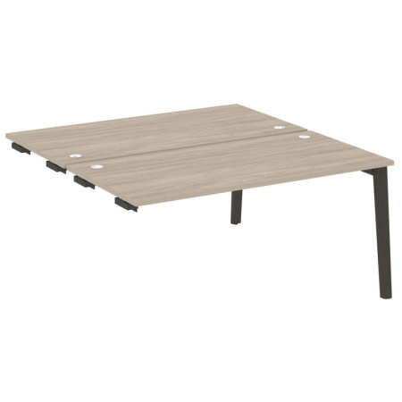 Onix Wood Стол-приставка двойной OW.D.SPR-4.8 Дуб Аттик/Дуб Темный/Металл Антрацит 1580*1635*750 Onix Wood Стол-приставка двойной OW.D.SPR-4.8 Дуб Аттик/Дуб Темный/Металл Антрацит 1580*1635*750