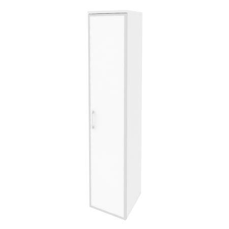 Onix Шкаф высокий узкий правый O.SU-1.10 R (R) white Белый Бриллиант/Стекло White 400*420*1977 Onix Шкаф высокий узкий правый O.SU-1.10 R (R) white Белый Бриллиант/Стекло White 400*420*1977