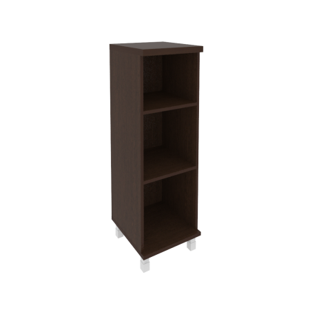 First Стеллаж средний узкий KSU-2 Венге Цаво 401*432*1260 First Стеллаж средний узкий KSU-2 Венге Цаво 401*432*1260