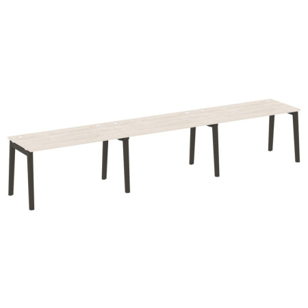 Onix Wood Рабочая станция OW.RS-3.3.7 Денвер Светлый/Дуб Темный/Металл Антрацит 4140*720*750 Onix Wood Рабочая станция OW.RS-3.3.7 Денвер Светлый/Дуб Темный/Металл Антрацит 4140*720*750