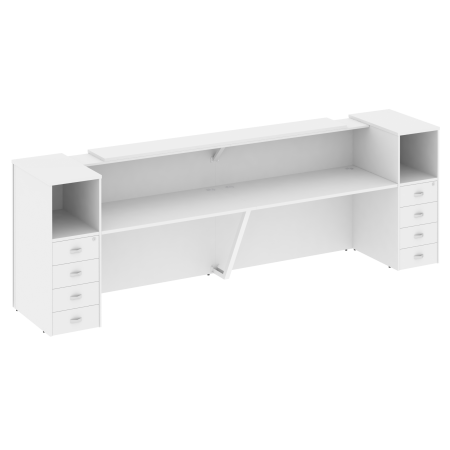 Onix Ресепшн O.R-K-12 Белый Бриллиант 3624*766*1187