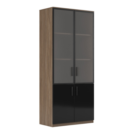 Asti AST33951043 Шкаф для бумаг, глянец 900x450x2056 Дуб Урбан Asti AST33951043 Шкаф для бумаг, глянец 900x450x2056 Дуб Урбан