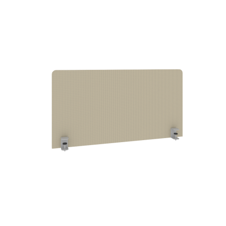 Metal System Экран тканевый для стола Б.ТЭКР-1 Темно-бежевый 850*450*22