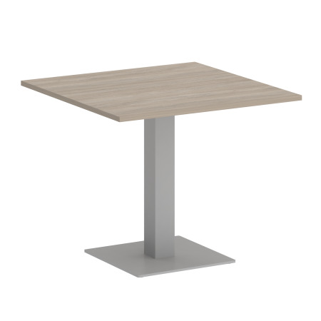 Home Office Стол квадратный VR.SP-5-90.2 Дуб Аттик/Металл Серый 900*900*753 Home Office Стол квадратный VR.SP-5-90.2 Дуб Аттик/Металл Серый 900*900*753