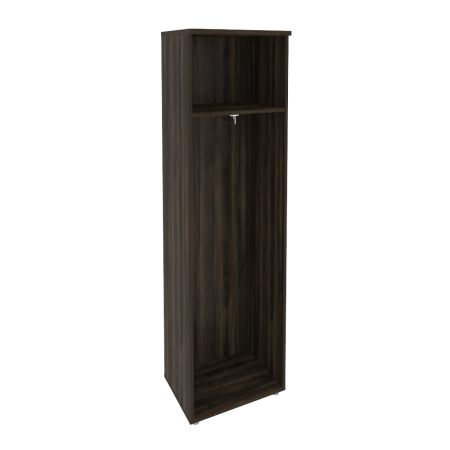 Onix Гардероб узкий (левое исполнение) O.GB-1 (L) Дуб Мали/Белый Бриллиант 560*420*1977