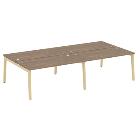 Onix Wood Рабочая станция OW.D.RS-4.4.8 Дуб Аризона/Дуб Светлый/Металл Белый 3160*1635*750 Onix Wood Рабочая станция OW.D.RS-4.4.8 Дуб Аризона/Дуб Светлый/Металл Белый 3160*1635*750