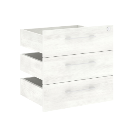 Yalta Блок ящиков  тумбы стационарной LT.YK Снежная Патина Yalta Блок ящиков  тумбы стационарной LT.YK Снежная Патина