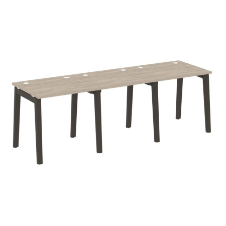 Onix Wood Рабочая станция OW.RS-3.0.7 Дуб Аттик/Дуб Темный/Металл Антрацит 2340*720*750 Onix Wood Рабочая станция OW.RS-3.0.7 Дуб Аттик/Дуб Темный/Металл Антрацит 2340*720*750