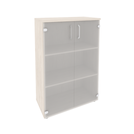 Onix Шкаф средний широкий O.ST-2.4 Денвер Светлый 800*420*1207 Onix Шкаф средний широкий O.ST-2.4 Денвер Светлый 800*420*1207