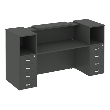 Onix Ресепшн O.R-K-10 Антрацит 2244*766*1187 Onix Ресепшн O.R-K-10 Антрацит 2244*766*1187