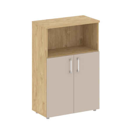 Shift Шкаф средний широкий SK.ST-2.1 Тиквуд Светлый/Капучино 800*420*1207 Shift Шкаф средний широкий SK.ST-2.1 Тиквуд Светлый/Капучино 800*420*1207