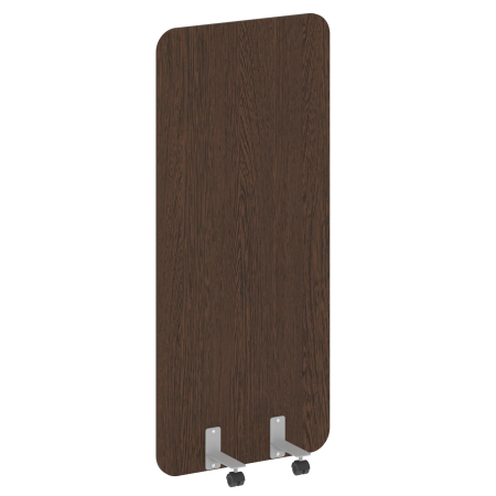 R-line Перегородка на металлических опорах, на роликах DP.R-80-180 Венге Цаво/Металл Серый 800*18*1800 R-line Перегородка на металлических опорах, на роликах DP.R-80-180 Венге Цаво/Металл Серый 800*18*1800