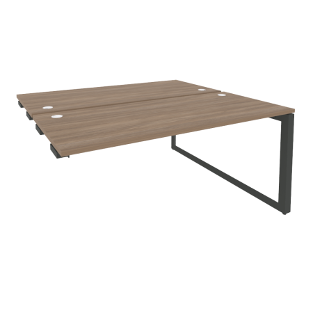 Onix Стол-приставка двойной на О-образном м/к к опорым элем. O.MO-D.SPR-4.7 Дуб Аризона/Металл Антрацит 1580*1475*750 Onix Стол-приставка двойной на О-образном м/к к опорым элем. O.MO-D.SPR-4.7 Дуб Аризона/Металл Антрацит 1580*1475*750